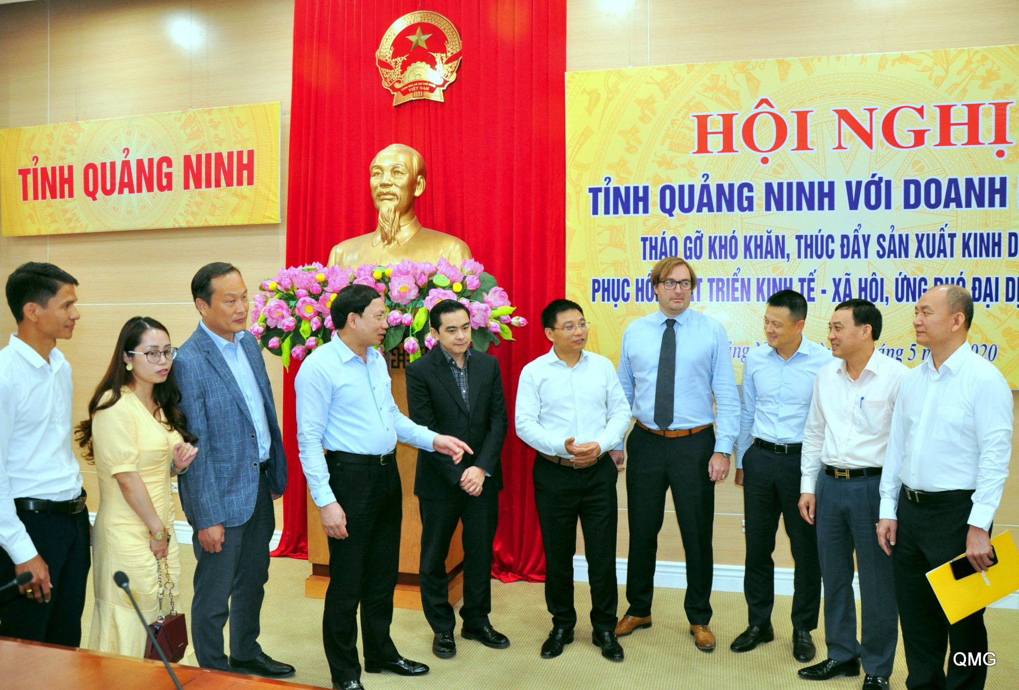 Quảng Ninh đồng hành cùng doanh nghiệp vượt "bão" Covid-19 - Ảnh 4. Quảng Ninh đồng hành cùng doanh nghiệp vượt "bão" Covid-19 - Ảnh 4.