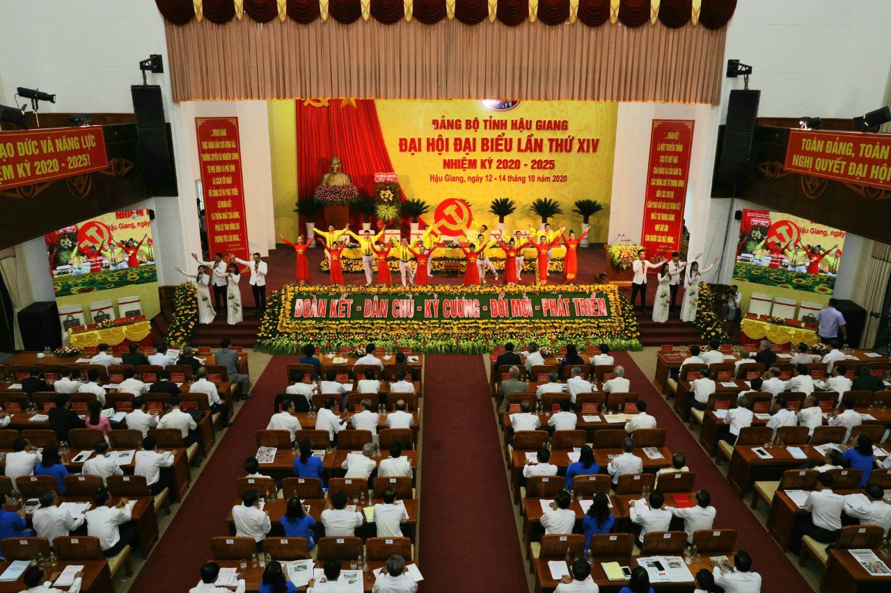 Hậu Giang chính thức khai mạc Đại hội Đảng bộ tỉnh nhiệm kỳ 2020 - 2025 - Ảnh 1.