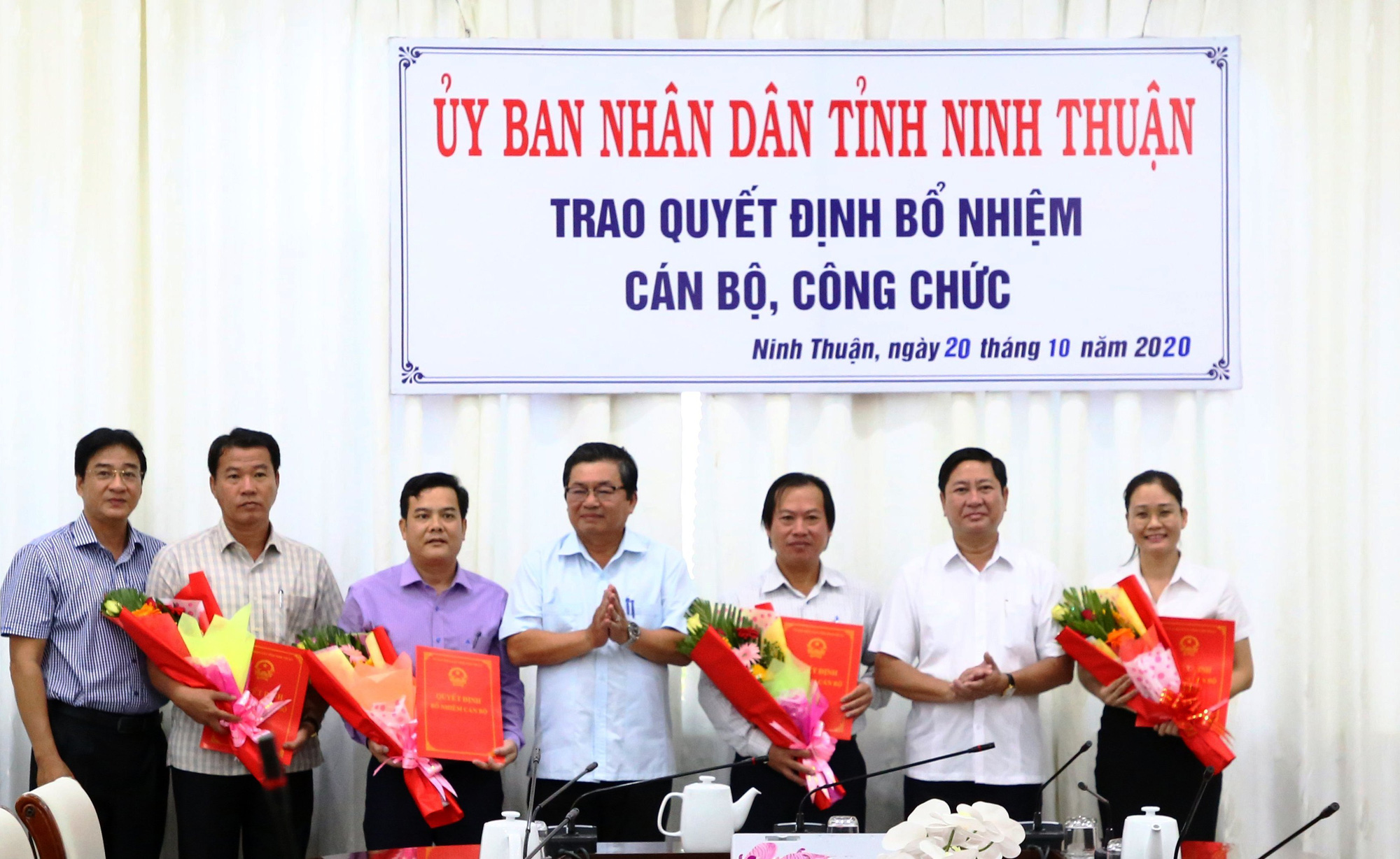 Ninh Thuận: Bổ nhiệm, điều động nhiều lãnh đạo chủ chốt - Ảnh 1. Ninh Thuận: Bổ nhiệm, điều động nhiều lãnh đạo chủ chốt - Ảnh 1.