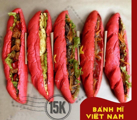 Bánh mì mang màu sắc quốc kỳ Việt Nam có gì đặc biệt mà dân tình sốt xình xịch lùng mua? - Ảnh 5.