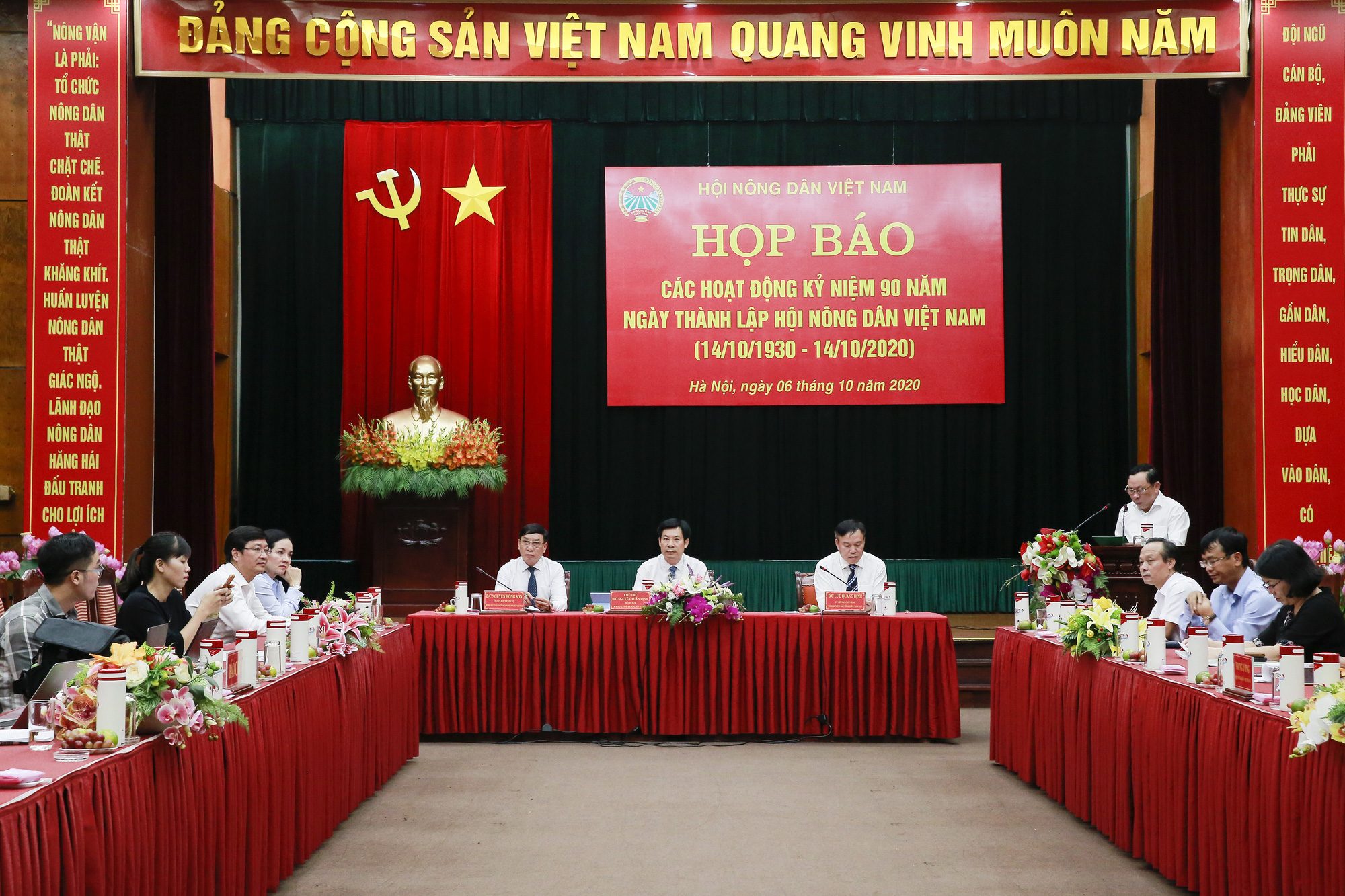 Họp báo các hoạt động kỷ niệm 90 năm thành lập Hội Nông dân Việt Nam - Ảnh 1.