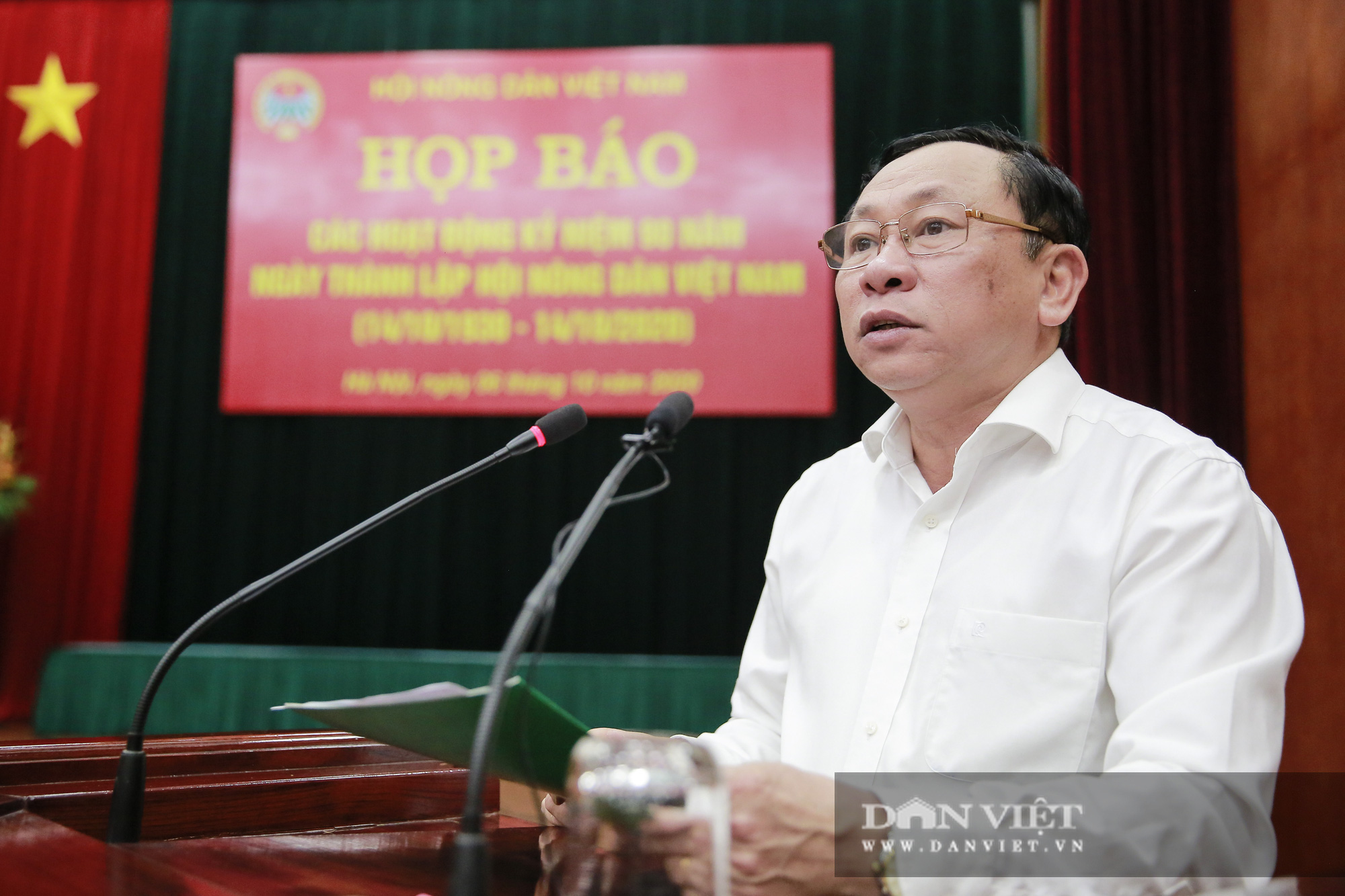 Toàn cảnh Họp báo kỷ niệm 90 năm Ngày thành lập Hội Nông dân Việt Nam - Ảnh 2.