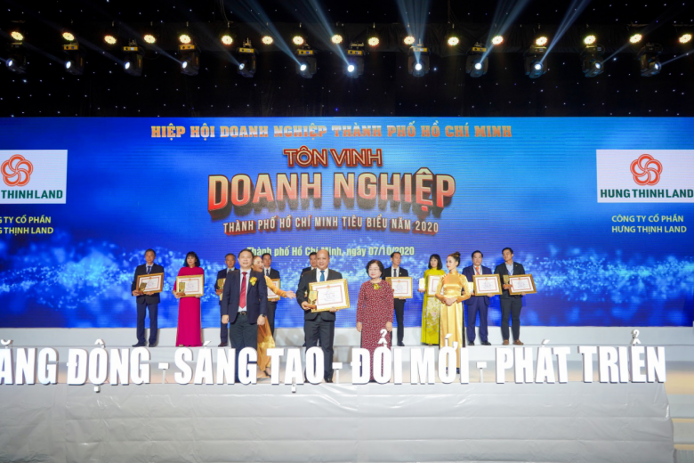 Tập đoàn Hưng Thịnh thắng lớn với loạt giải thưởng Doanh nghiệp, Doanh nhân TP.HCM tiêu biểu năm 2020 - Ảnh 3.