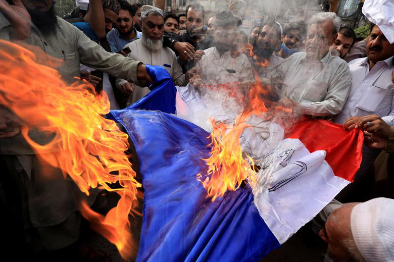 Ảnh thế giới 7 ngày qua: Cháy rừng lớn tại Mỹ, biểu tình xô xát khắp nơi từ Pakistan tới Ba Lan - Ảnh 3.