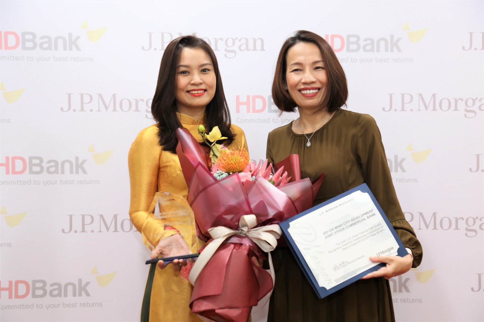HDBank nhận Giải thưởng Chất lượng Thanh toán quốc tế xuất sắc 3 năm liên tiếp - Ảnh 2.