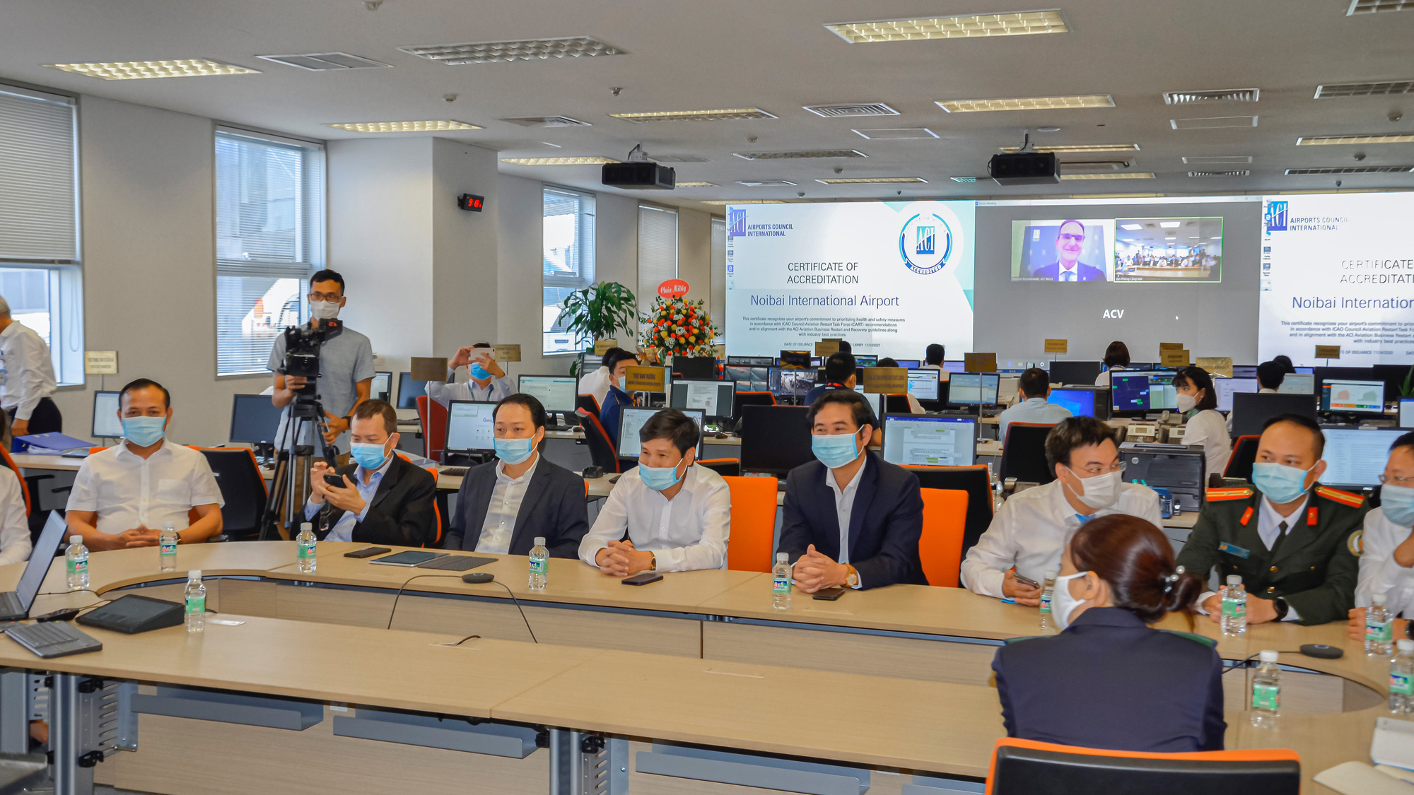 Cảng HKQT Nội Bài được ACI cấp chứng nhận Airport Health Accreditation (AHA) - Ảnh 5.