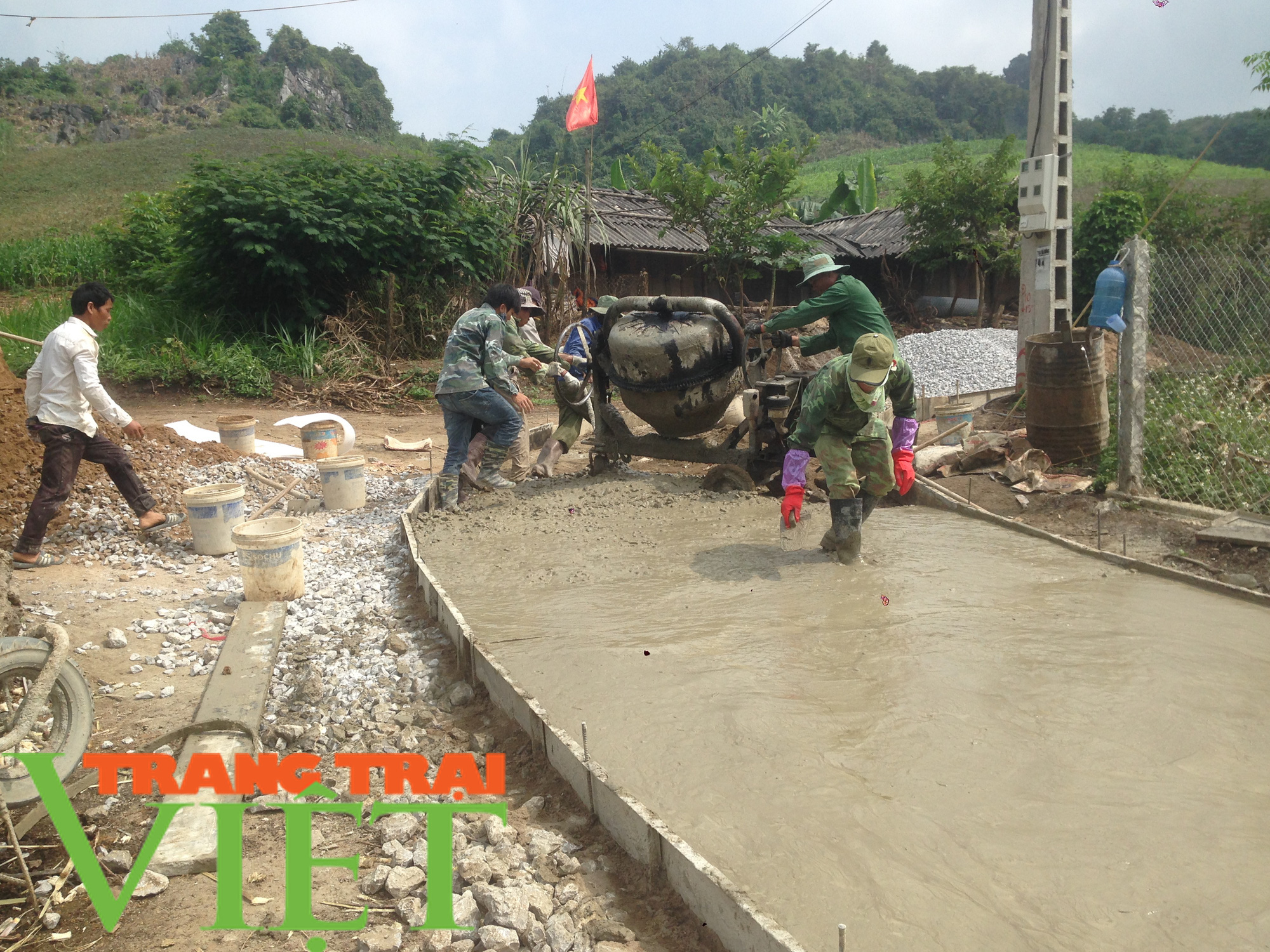 Hội Nông dân Mai Sơn: Huy động hội viên góp công, góp sức xây dựng nông thôn mới - Ảnh 1.