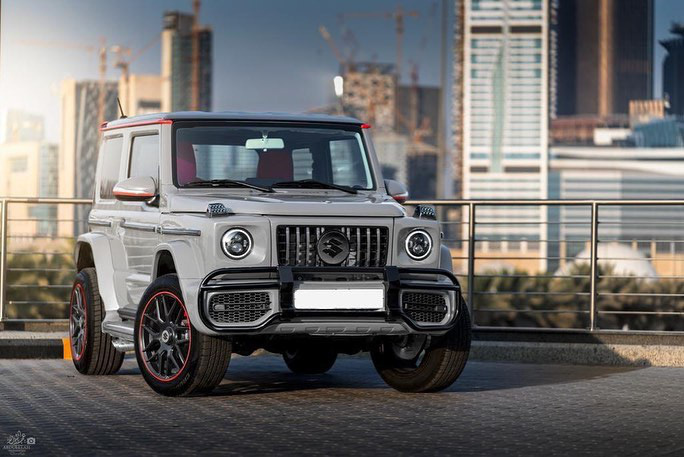 Suzuki Jimny rất giống Mercedes G-Class với gói độ giá 5.700 USD - Ảnh 1. Suzuki Jimny rất giống Mercedes G-Class với gói độ giá 5.700 USD - Ảnh 1.