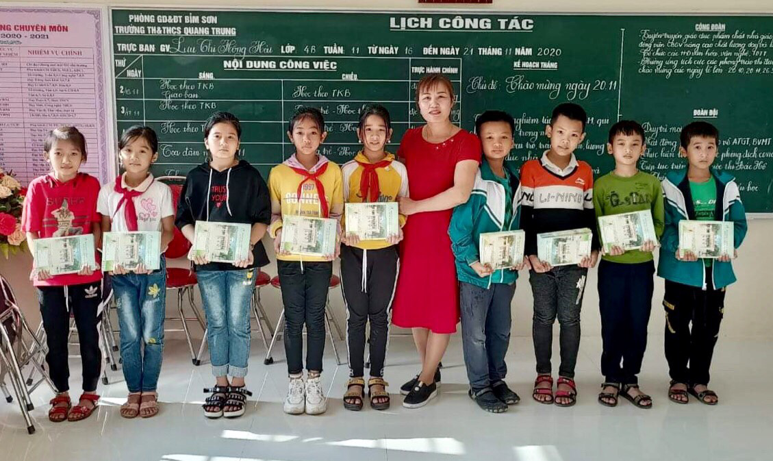 Trường TH&THCS Quang Trung: Đổi mới rõ nét trong chất lượng giáo dục - Ảnh 3.