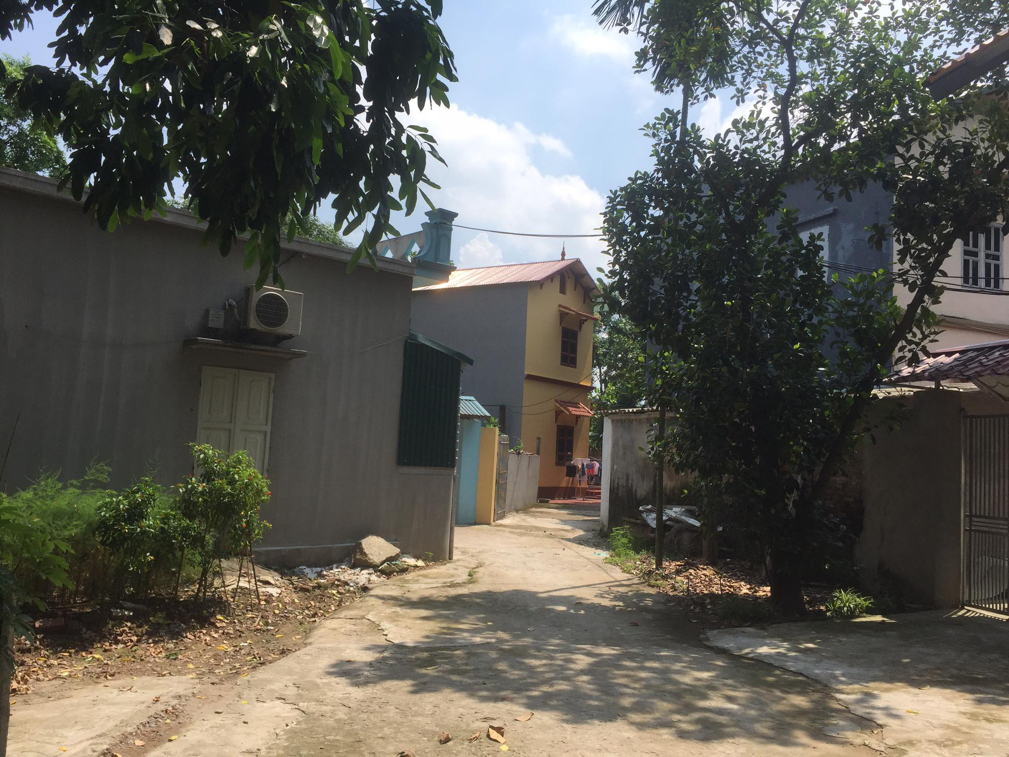 Hà Nội: Dân tự ý san lấp ruộng, xây nhà không phép trên đất công - Ảnh 1.