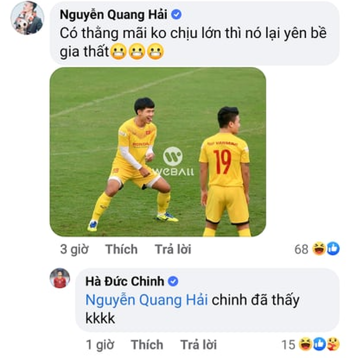 Lận đận tình duyên, Quang Hải &quot;ghen tị&quot; với Hà Đức Chinh - Ảnh 1.