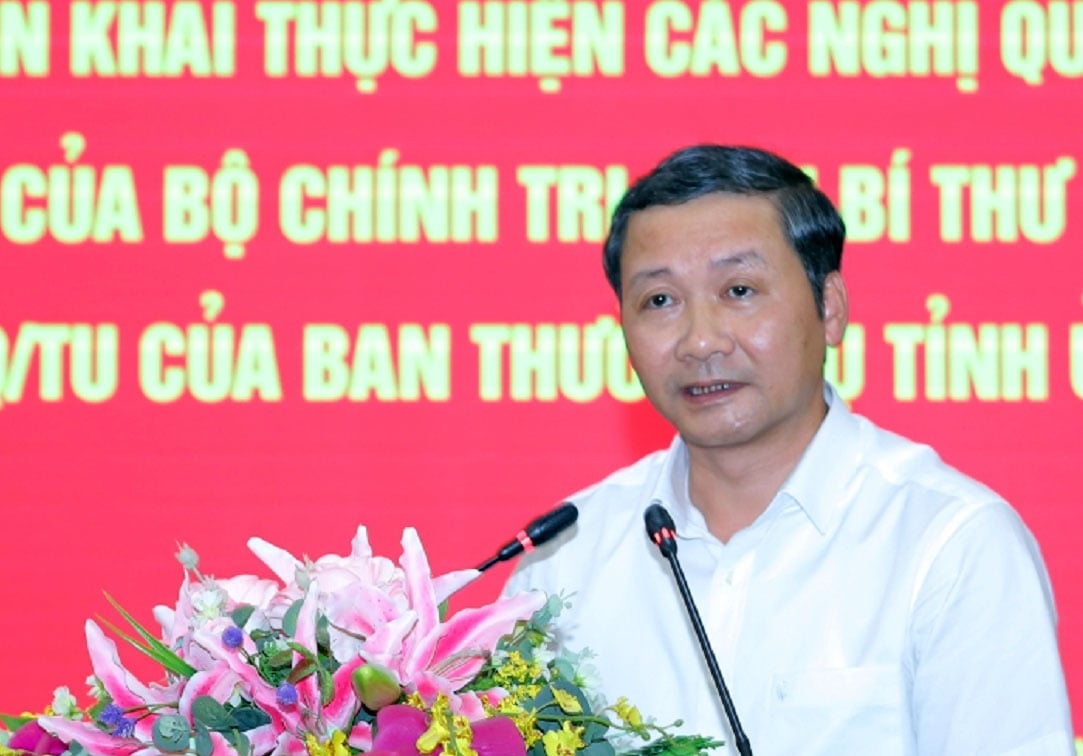 Tân Chủ tịch UBND tỉnh Thanh Hóa Đỗ Minh Tuấn hứa sẽ “trọng dân, gần dân, lắng nghe tâm tư, nguyện vọng dân” - Ảnh 1.