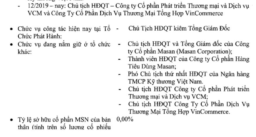 Chủ tịch công ty điều hành chuỗi bán lẻ Vinmart về tay ông Nguyễn Đăng Quang - Ảnh 3.