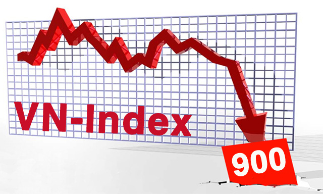Cổ phiếu ngân hàng nỗ lực, VN-Index vẫn "thủng" mốc 900 điểm - Ảnh 1. Cổ phiếu ngân hàng nỗ lực, VN-Index vẫn "thủng" mốc 900 điểm - Ảnh 1.