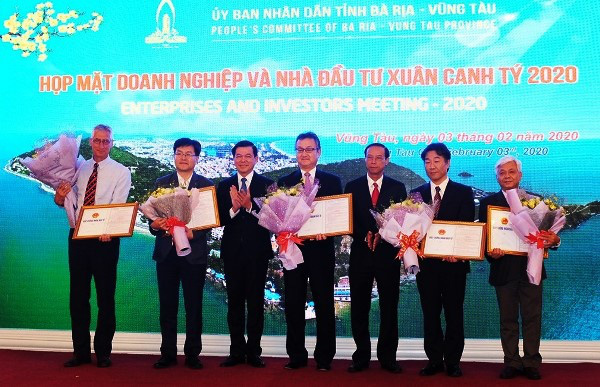 5 doanh nghiệp “xông đất” Bà Rịa – Vũng Tàu đầu xuân Canh Tý - Ảnh 1. 5 doanh nghiệp “xông đất” Bà Rịa – Vũng Tàu đầu xuân Canh Tý - Ảnh 1.