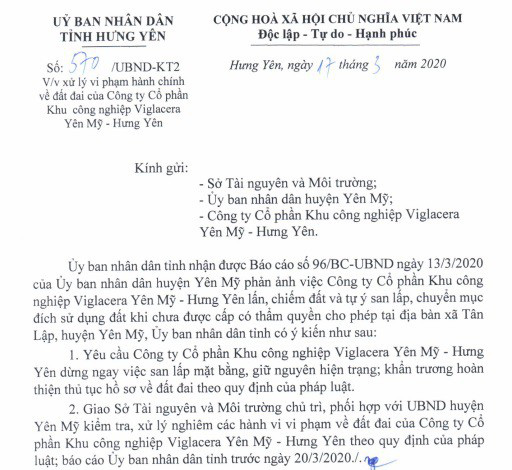 Công ty con của ông chủ 8x Nguyễn Văn Tuấn bị tỉnh Hưng Yên &quot;tuýt còi&quot; - Ảnh 2.