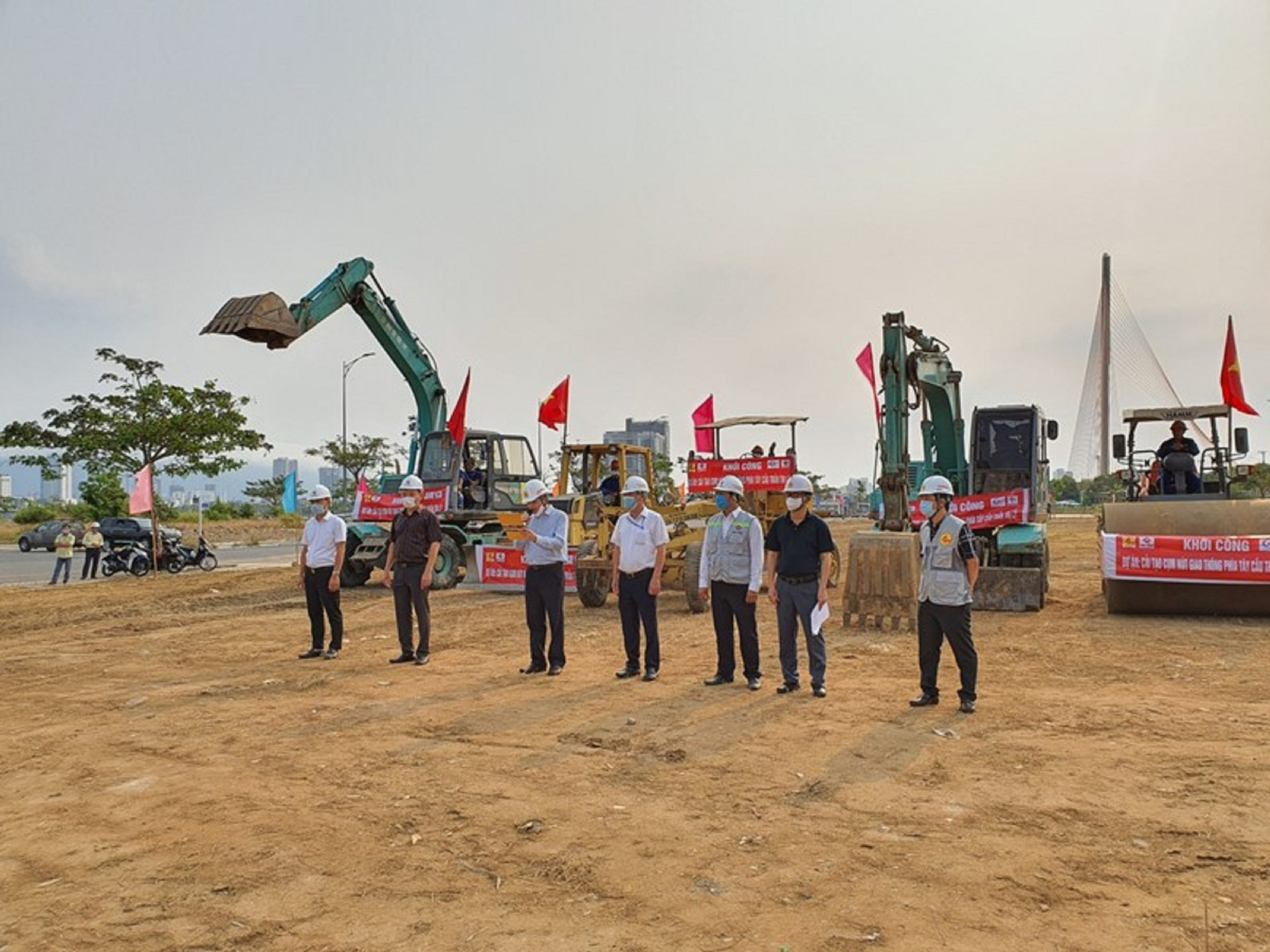 Đà Nẵng khởi công nút giao thông 3 tầng hơn 723 tỷ đồng - Ảnh 1. Đà Nẵng khởi công nút giao thông 3 tầng hơn 723 tỷ đồng - Ảnh 1.