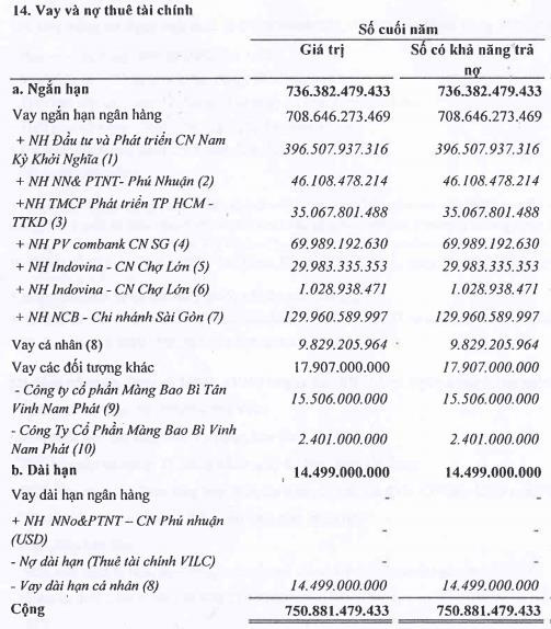Sau thông báo sắp phá sản, Bao bì Nhựa Sài Gòn (SPP) báo lỗ 2019 lên tới 720 tỷ đồng - Ảnh 2. Sau thông báo sắp phá sản, Bao bì Nhựa Sài Gòn (SPP) báo lỗ 2019 lên tới 720 tỷ đồng - Ảnh 2.