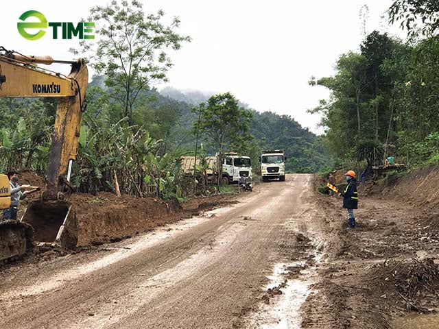 Đảm bảo an toàn giao thông thi công tuyến đường nghìn tỷ tại Bắc Kạn - Ảnh 3. Đảm bảo an toàn giao thông thi công tuyến đường nghìn tỷ tại Bắc Kạn - Ảnh 3.