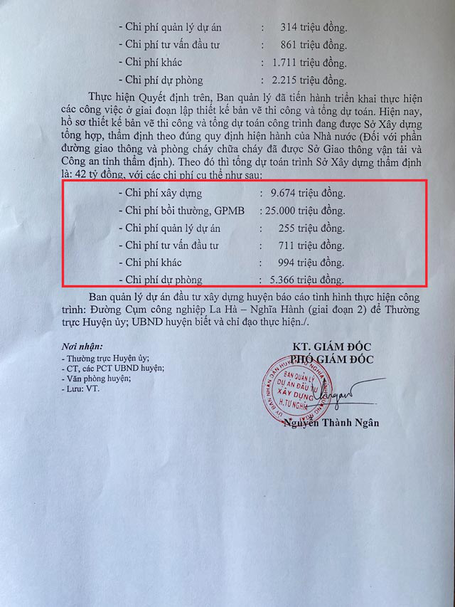 Quảng Ngãi: Sau khảo sát DA 0,53 km đường huyện bị cắt còn dưới 2 triệu USD  - Ảnh 3.