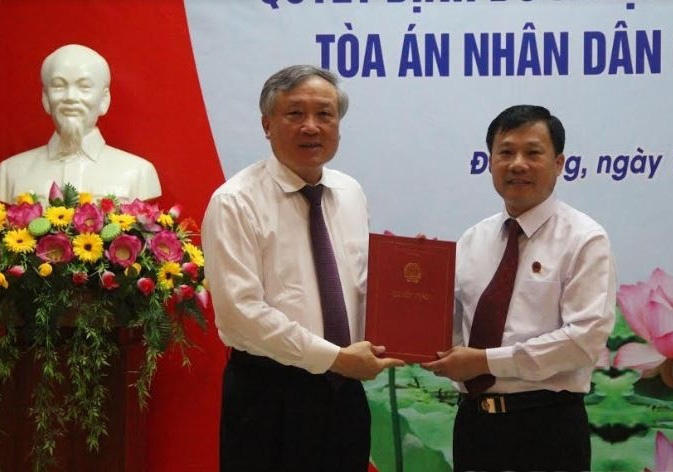 Phó Chánh án TAND Cấp cao tại Đà Nẵng vừa được Chánh án TANDTC Nguyễn Hòa Bình bổ nhiệm là ai?  - Ảnh 1.