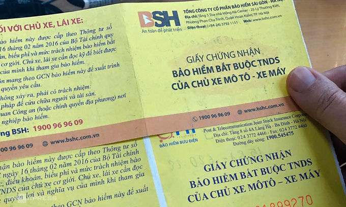 Loạn giá bảo hiểm xe máy - Ảnh 2. Loạn giá bảo hiểm xe máy - Ảnh 2.