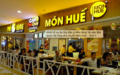 Khởi tố vụ án hình sự liên quan tới ông chủ chuỗi Món Huế - Ảnh 1. Khởi tố vụ án hình sự liên quan tới ông chủ chuỗi Món Huế - Ảnh 1.