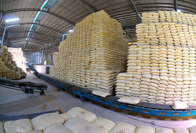 Giá gạo Việt Nam cao nhất trong vòng 1 năm - Ảnh 1. Giá gạo Việt Nam cao nhất trong vòng 1 năm - Ảnh 1.