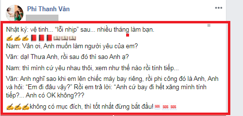 Phi Thanh Vân trả lời cực khéo trước lời &quot;gạ yêu&quot; của đấng mày râu   - Ảnh 1.
