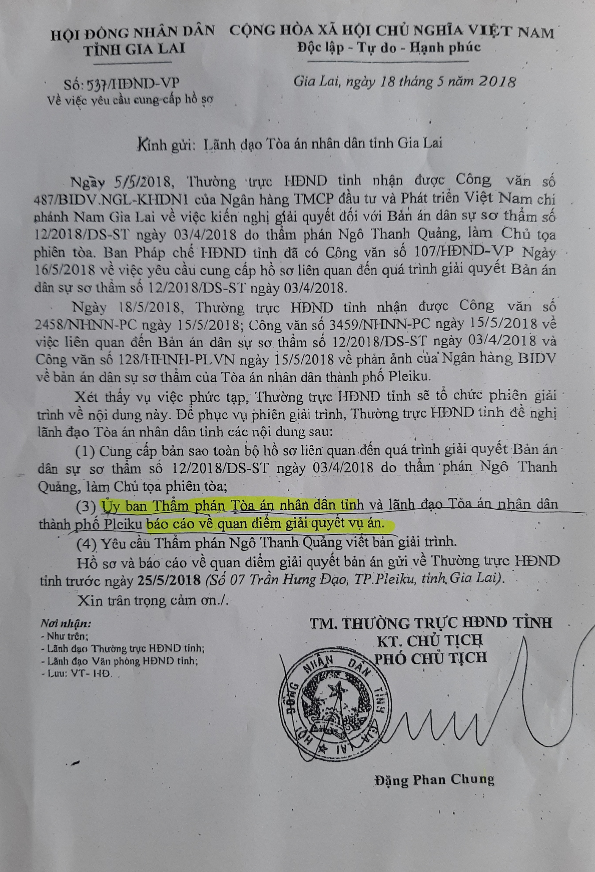 Phó Chủ tịch HĐND tỉnh can thiệp hoạt động xét xử: UBKT Trung ương yêu cầu cung cấp toàn bộ hồ sơ - Ảnh 2.