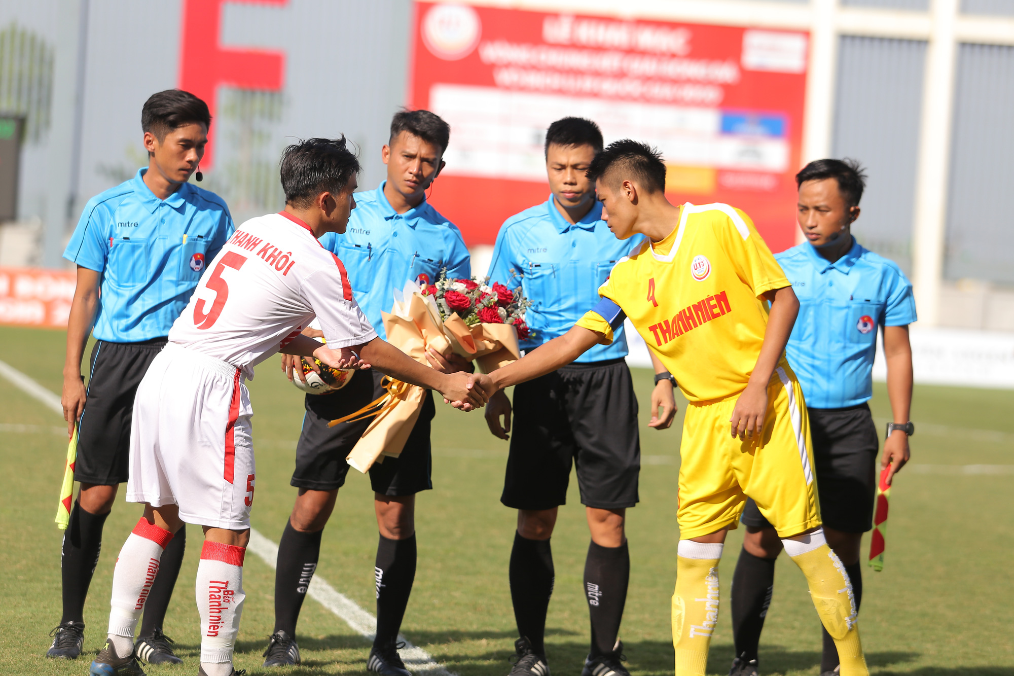 Em họ Công Phượng ghi bàn cho U19 HAGL trong ngày HLV Park Hang Seo dự khán - Ảnh 3.