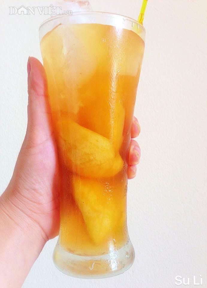 Làm trà đào giải nhiệt cho ngày nắng nóng, mẹ thích, con mê - Ảnh 5.