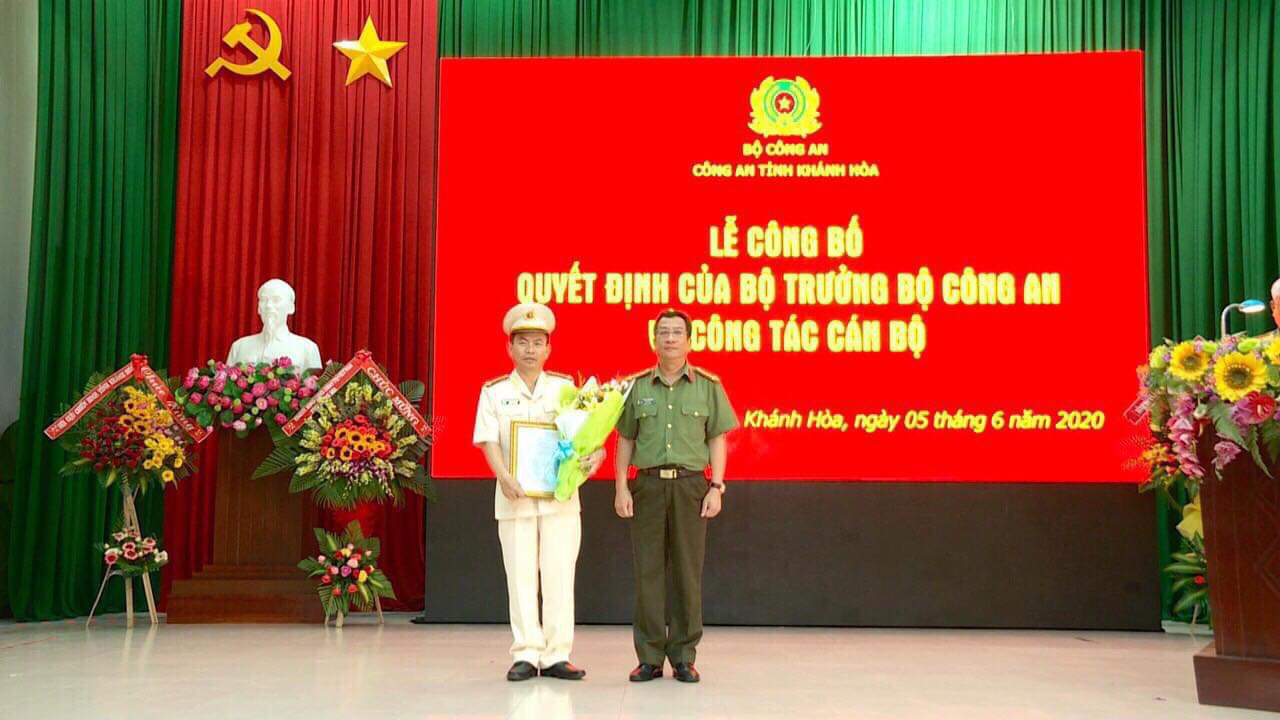 Bộ Công an điều động, bổ nhiệm tân Phó Giám đốc Công an tỉnh Khánh Hòa - Ảnh 1.