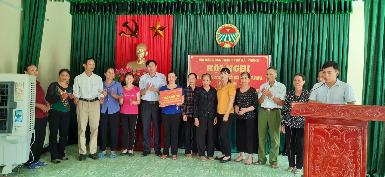 Hội ND Hải Phòng: Nói không với sản phẩm nhựa dùng 1 lần trong toàn hệ thống Hội - Ảnh 1.