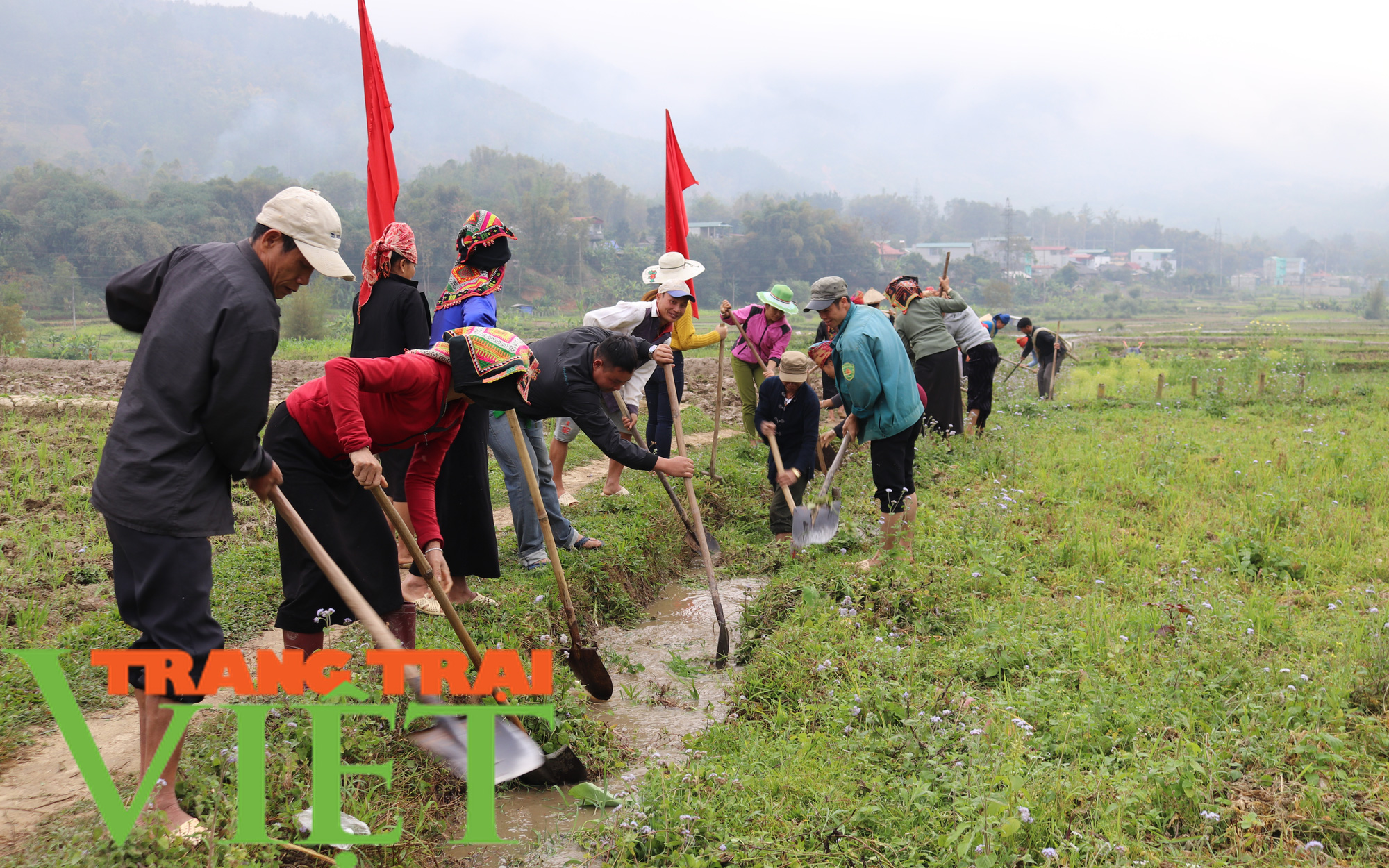 Hội Nông dân Sơn La hiến đất, góp sức xây dựng nông thôn mới - Ảnh 2.