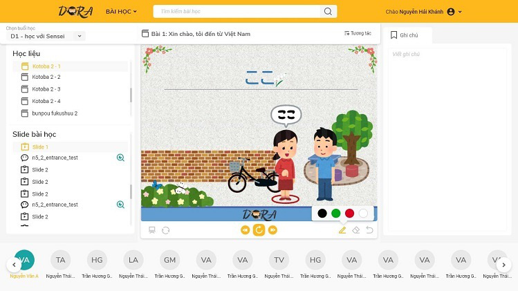 Dora - nền tảng dạy tiếng Nhật trực tuyến cho người Việt - Ảnh 4. Dora - nền tảng dạy tiếng Nhật trực tuyến cho người Việt - Ảnh 4.