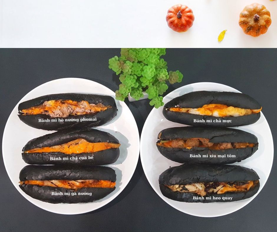 Món bánh mì đen như than đang gây sốt ở Quảng Ninh - Ảnh 3. Món bánh mì đen như than đang gây sốt ở Quảng Ninh - Ảnh 3.