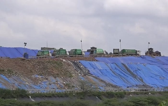 Hà Nội xử lý nước rỉ rác tại Khu liên hợp xử lý chất thải Nam Sơn như thế nào? - Ảnh 1.