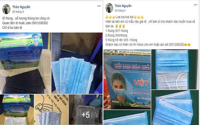 Nguồn cung không thiếu, giá khẩu trang vẫn “nhảy” lên 6 triệu đồng/thùng - Ảnh 1.