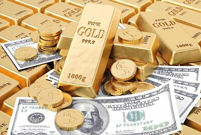 Vì sao thị trường vàng hưởng lợi giữa lúc đồng USD hụt hơi? - Ảnh 1. Vì sao thị trường vàng hưởng lợi giữa lúc đồng USD hụt hơi? - Ảnh 1.