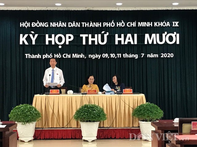 Kỳ họp 20 HĐND TP.HCM khóa IX: Vẫn nóng vấn đề đất đai, bồi thường - Ảnh 1.