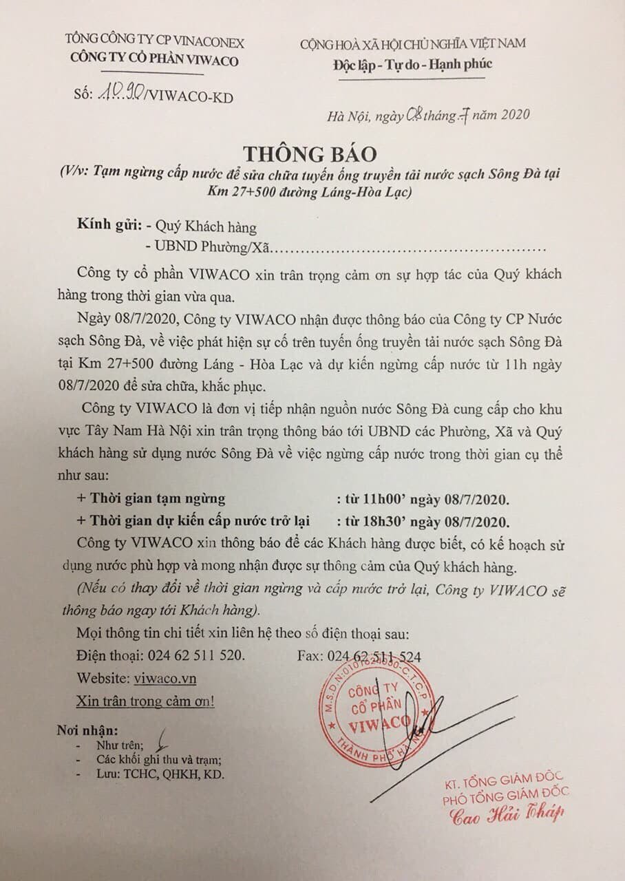 Chung cư Hateco Xuân Phương: Người dân về ở chưa được một năm, chịu cảnh mất nước gần chục lần - Ảnh 2.