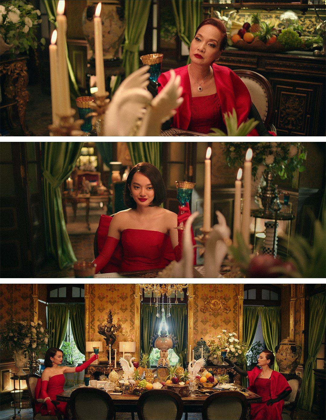 Kaity Nguyễn và Lê Khanh hóa chị em tương tàn vì mỹ nam trong first look &quot;Gái già lắm chiêu V&quot; - Ảnh 2.