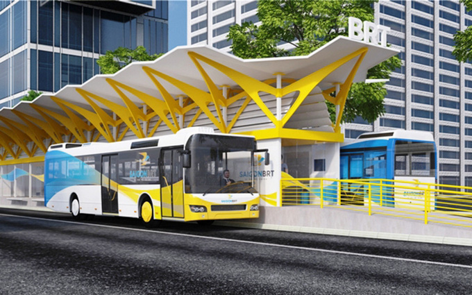 Đầu tư tuyến buýt nhanh Số 1 giảm 13 triệu USD - Ảnh 1. Đầu tư tuyến buýt nhanh Số 1 giảm 13 triệu USD - Ảnh 1.
