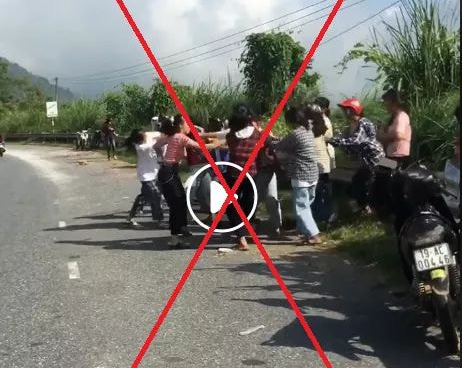 Phú Thọ: Đã làm rõ hai nhóm nữ sinh đánh nhau trên Đèo Cón - Ảnh 1.