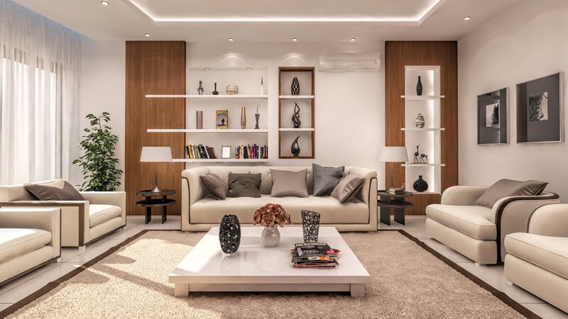 Bài trí ghế sofa chuẩn phong thủy để phú quý gõ cửa, quý nhân đến nhà - Ảnh 1.