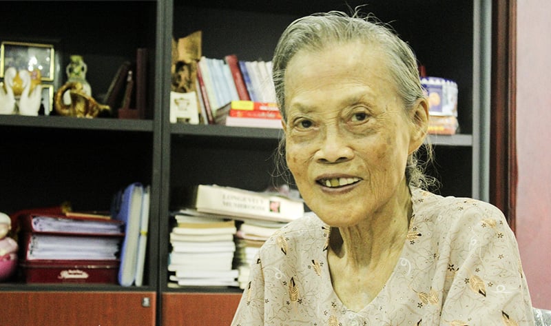 Chuyện về giáo sư Lê Thi - người phụ nữ kéo cờ trong ngày Quốc khánh 2/91945 vừa qua đời ở tuổi 95 - Ảnh 2.