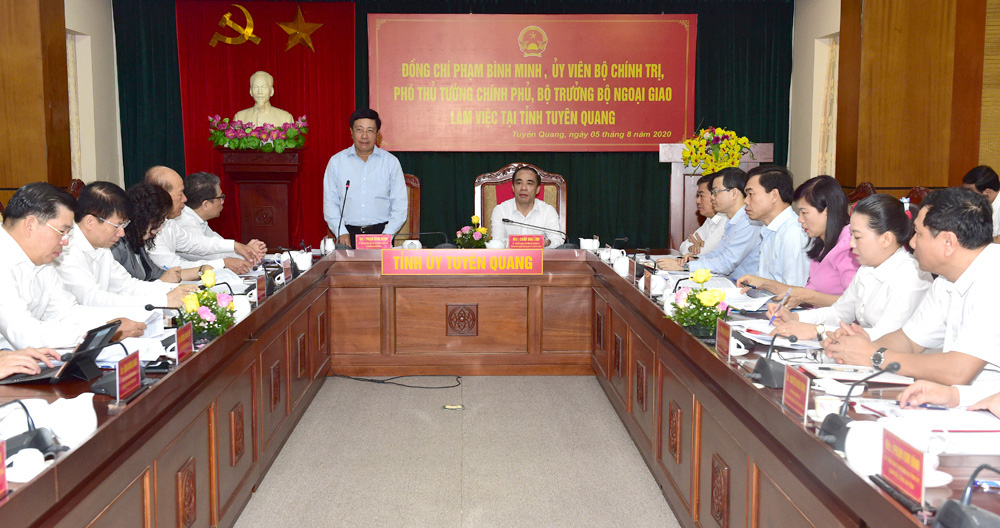 Tuyên Quang cần đẩy nhanh tiến độ giải ngân vốn đầu tư công - Ảnh 1. Tuyên Quang cần đẩy nhanh tiến độ giải ngân vốn đầu tư công - Ảnh 1.