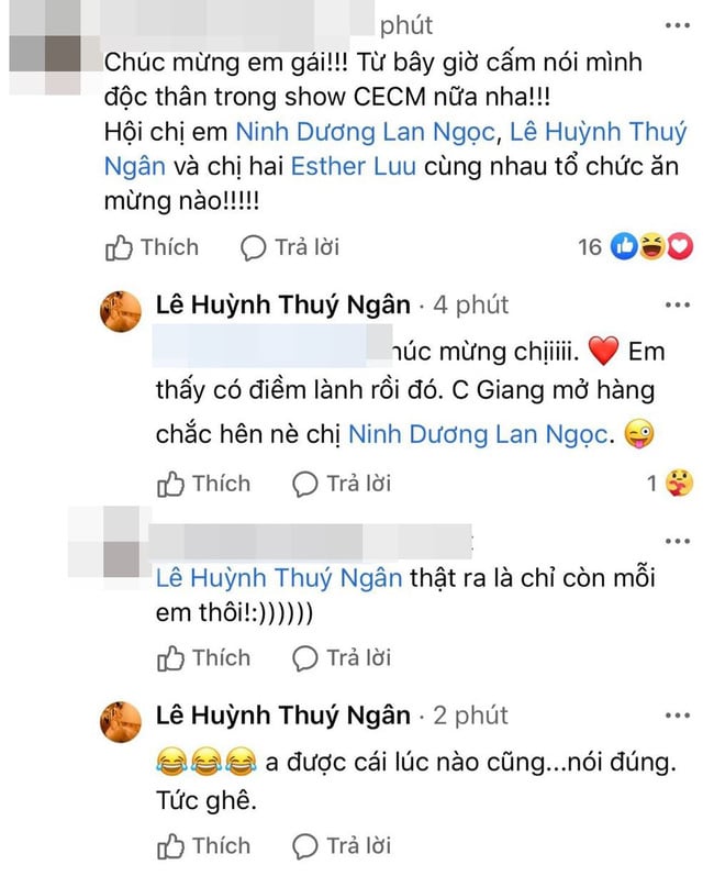 Chúc phúc Hương Giang, Thúy Ngân vô tình để lộ bí mật “động trời” của Ninh Dương Lan Ngọc - Ảnh 3.
