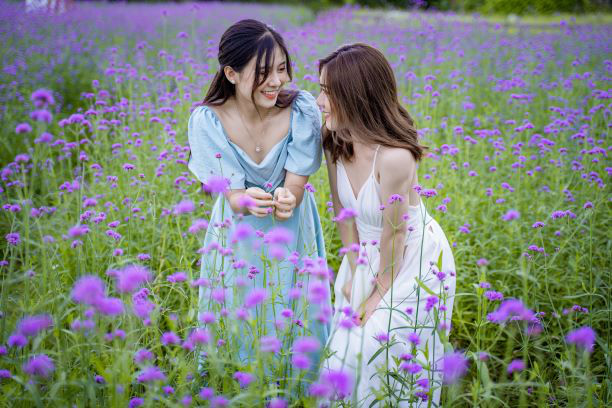 &quot;Ngỡ ngàng&quot; cánh đồng oải hương Thảo tím gọi mùa thu Hà Nội - Ảnh 7.